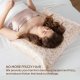 100% Mulberry Silk Pillowcase for Hair and Skin,Khaki Leopard Silk Pillow Case with Hidden Zipper,Standard Size Single Pack,20x26 Inches